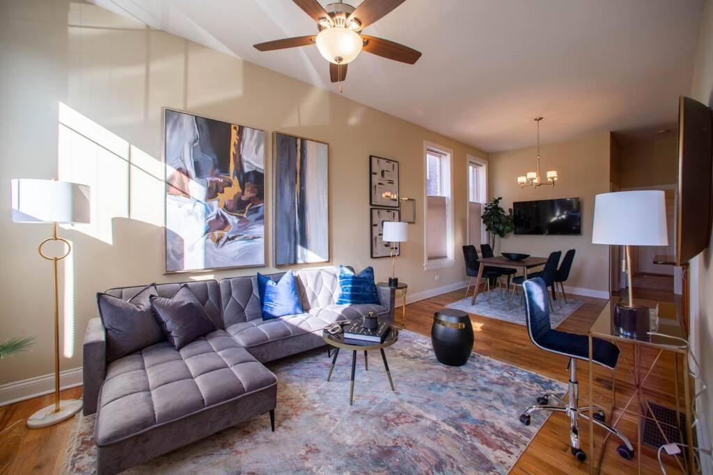 Getaway In The Heart Of Pilsen Chicago Apartman Kültér fotó